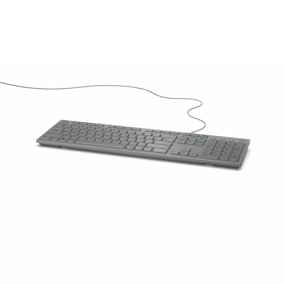 Clavier filaire Dell - KB216 - États-Unis international (QWERTY) - gris