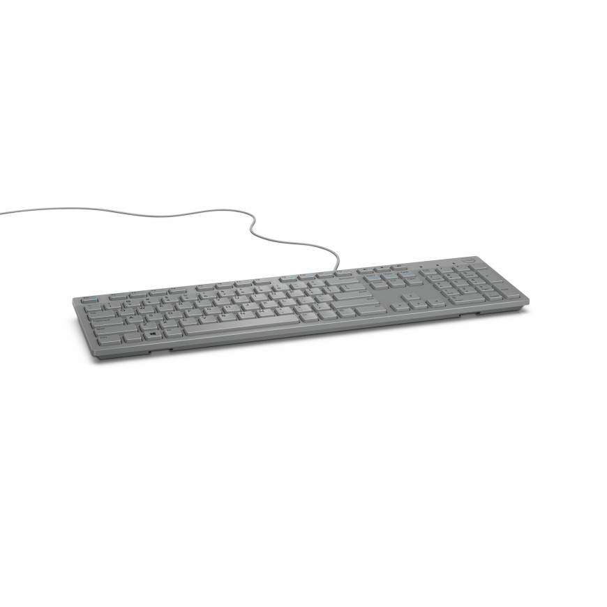 Clavier filaire Dell - KB216 - États-Unis international (QWERTY) - gris