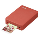 Imprimante photo couleur portable sans fil Canon SELPHY QX20, Rouge terracotta