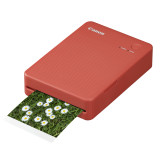 Imprimante photo couleur portable sans fil Canon SELPHY QX20, Rouge terracotta