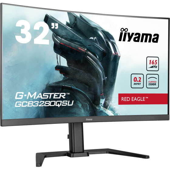 Ecran PC iiyama 32" LED - G-Master GCB3280QSU-B1 Red Eagle