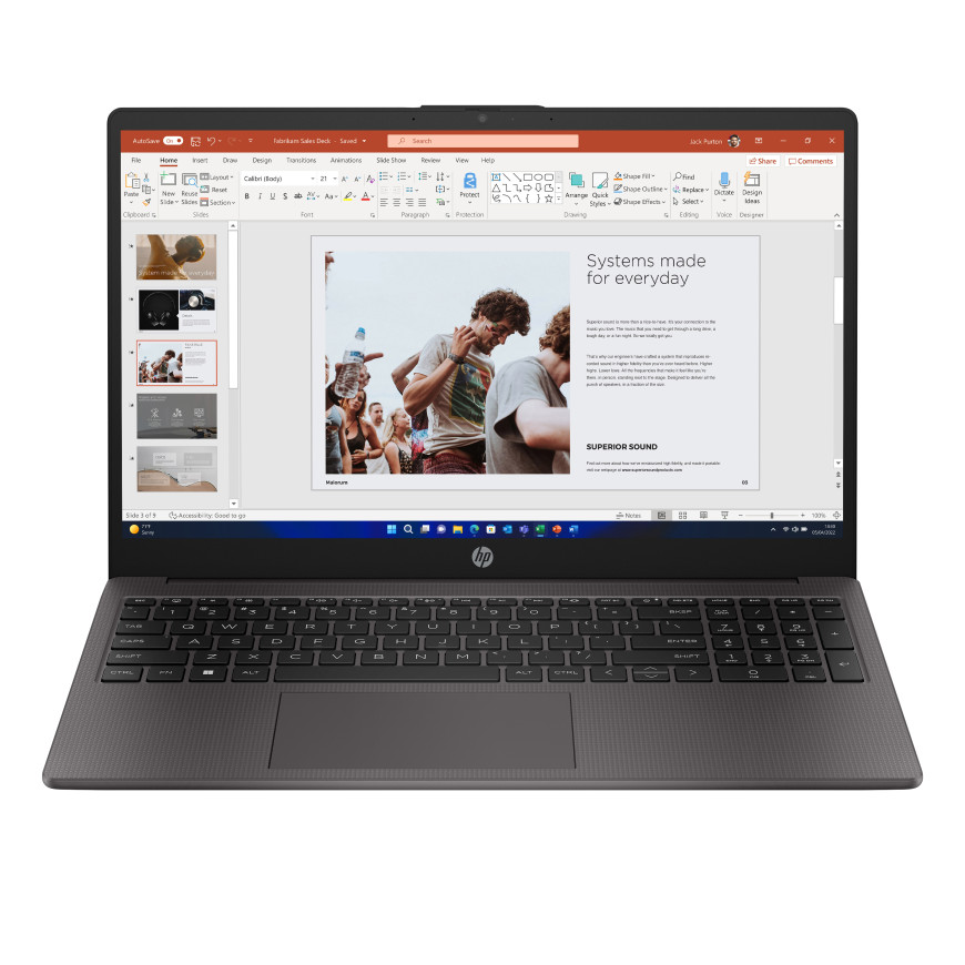 PC portable Professionnel HP 250 G10 15,6" - Windows 11 Famille