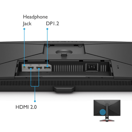 BenQ 27" LED - MOBIUZ EX2710U