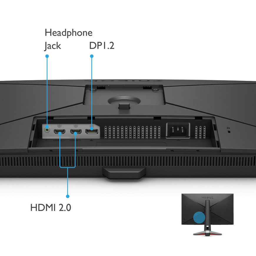 BenQ 27" LED - MOBIUZ EX2710U