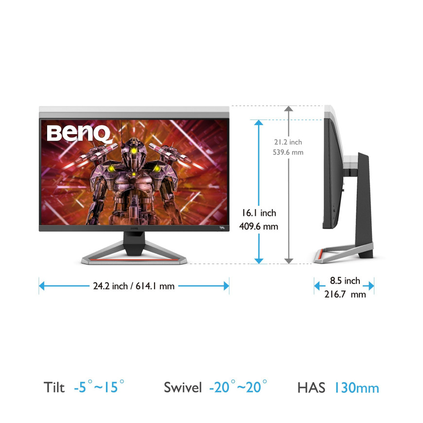 BenQ 27" LED - MOBIUZ EX2710U
