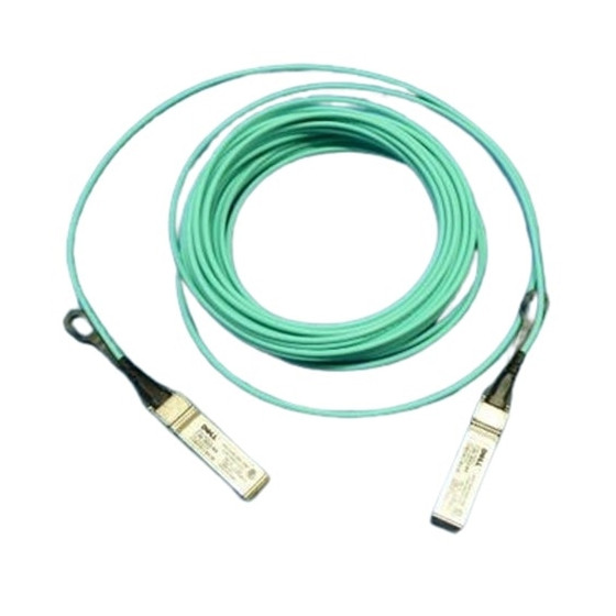 Câble réseau Dell SFP28 - SFP28 25GbE Active en Optique (optique incluse) - 10 Metres