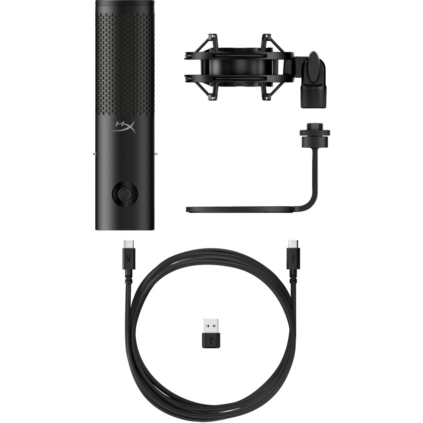 HyperX QuadCast 2 S – Microphone USB (noir)