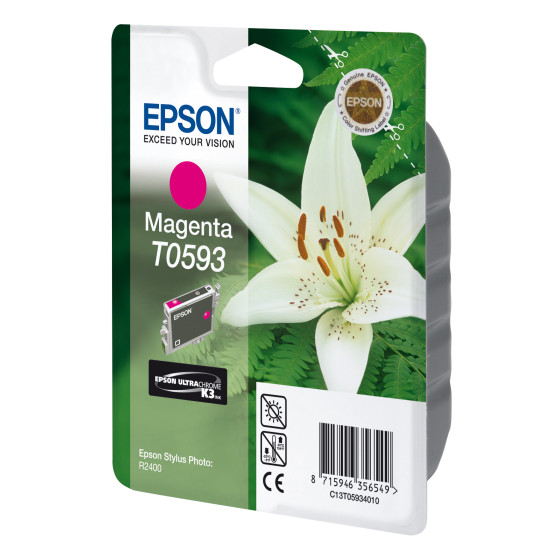 Cartouche Epson T0593 – encre UltraChrome K3 M (C13T05934010)