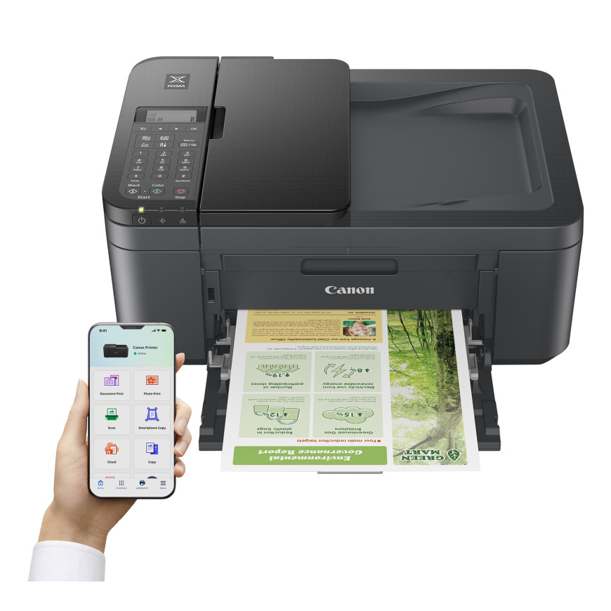 Imprimante multifonction Wi-Fi Canon PIXMA TR4755i, noire