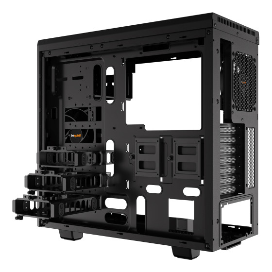 be quiet! Pure Base 600 (Noir/Argent)