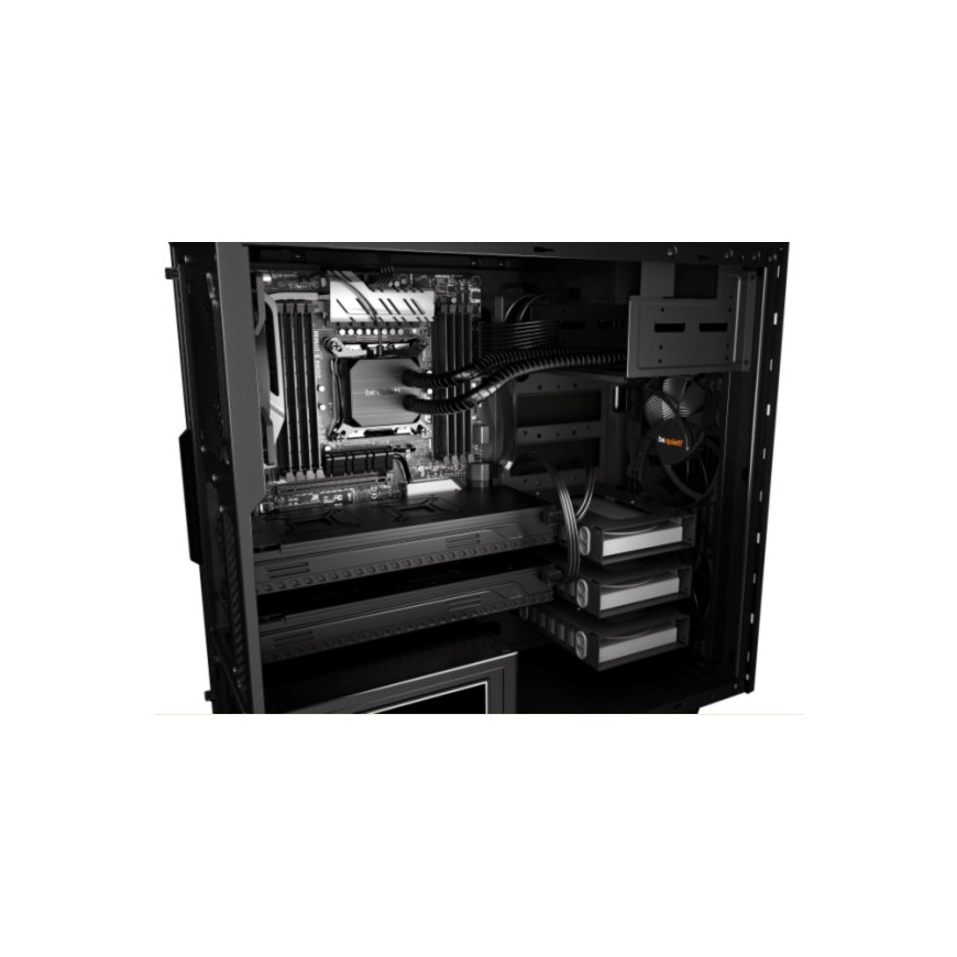be quiet! Pure Base 600 (Noir/Argent)