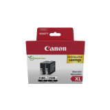 Cartouche d'encre noire à haut rendement Canon PGI-2500XL (double pack)