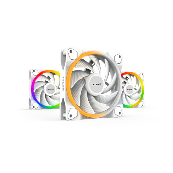 be quiet! Light Wings 120 mm PWM High Speed ARGB Triple Pack (blanc)
