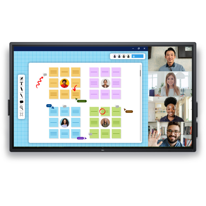 Écran tactile 4K Dell Pro 75 Plus - P7525QT