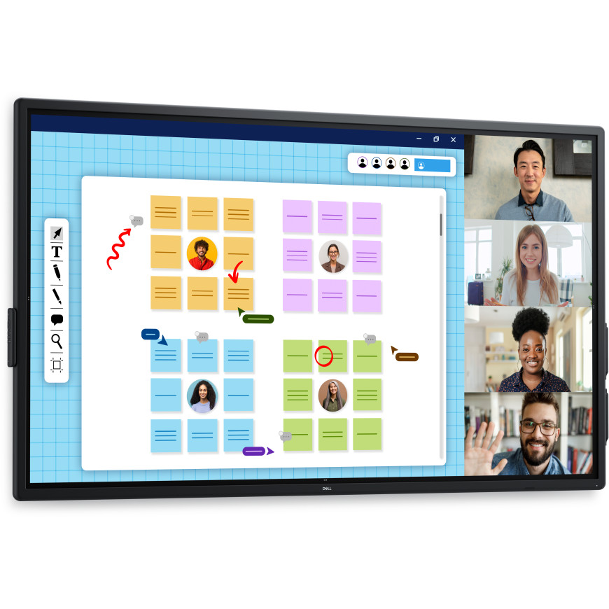 Écran tactile 4K Dell Pro 75 Plus - P7525QT