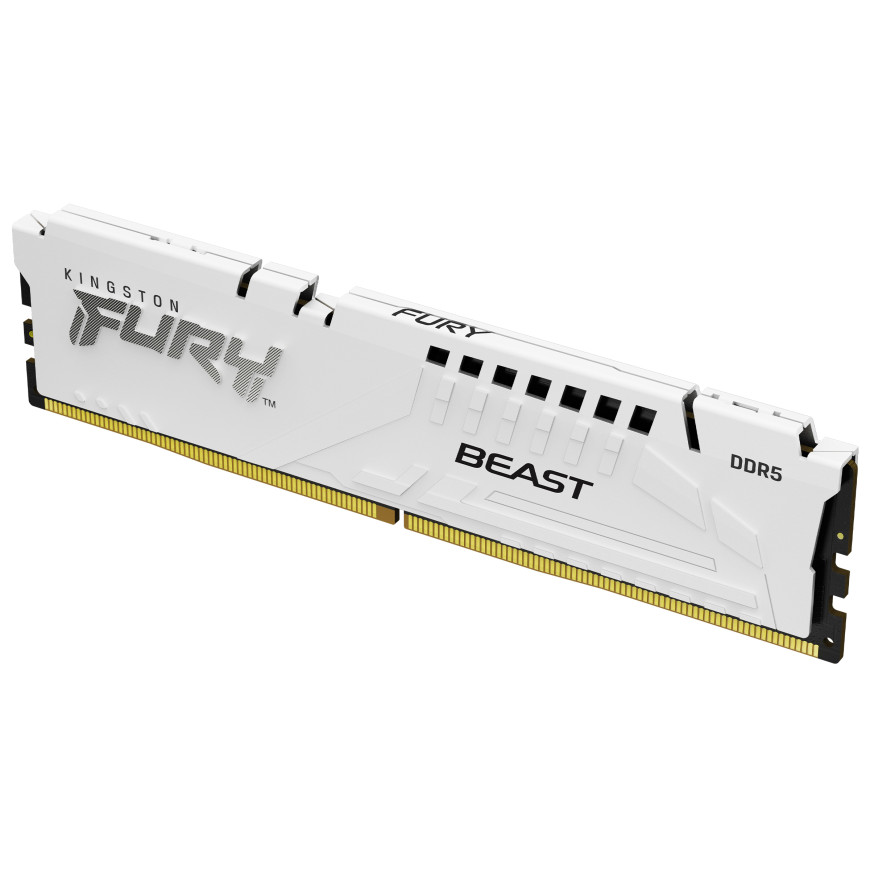 Kingston FURY Beast 64 Go (2 x 32 Go) DDR5 6000 MHz CL30 - Blanc
