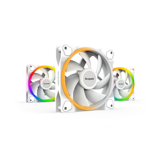 be quiet! Light Wings 120 mm PWM ARGB Triple Pack (blanc)