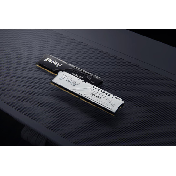 Kingston FURY Beast 64 Go (2 x 32 Go) DDR5 6000 MHz CL30 - Blanc
