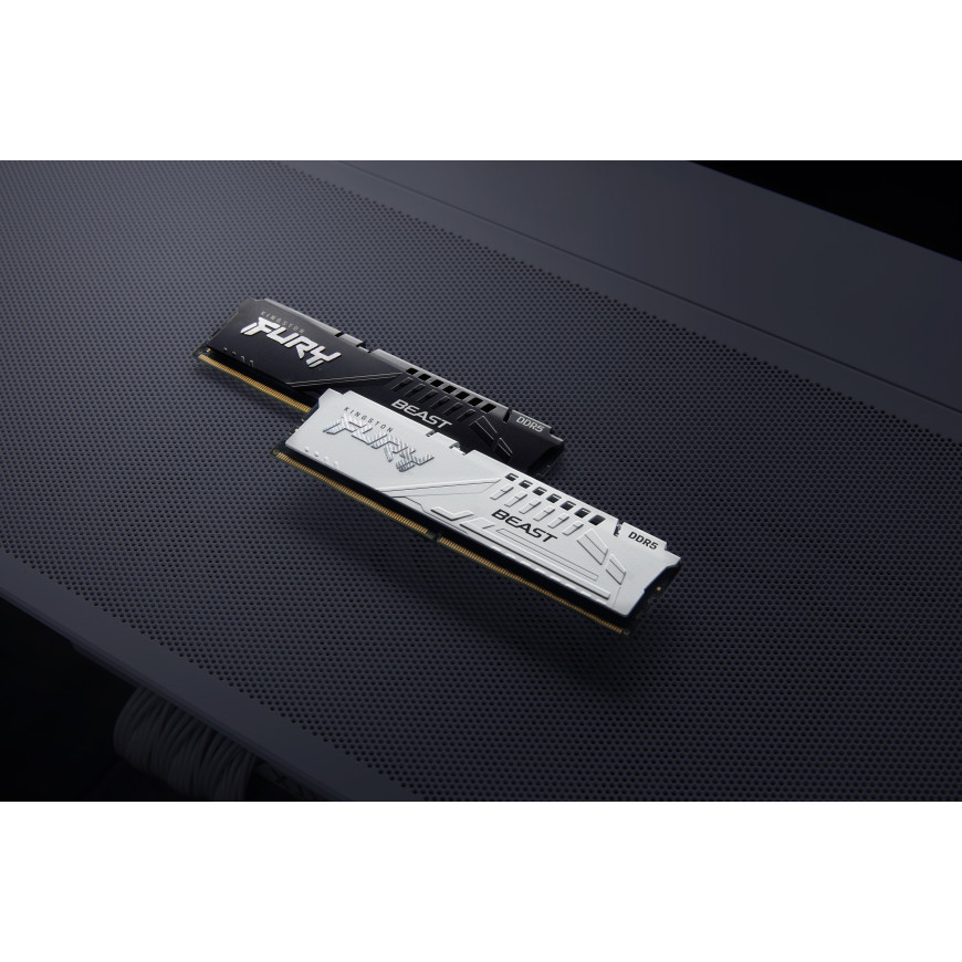 Kingston FURY Beast 64 Go (2 x 32 Go) DDR5 6000 MHz CL30 - Blanc