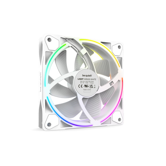 be quiet! Light Wings 120 mm PWM ARGB Triple Pack (blanc)