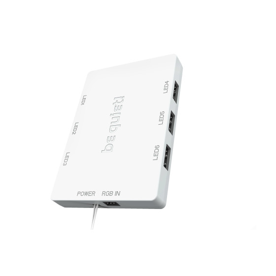 be quiet! Light Wings 120 mm PWM ARGB Triple Pack (blanc)