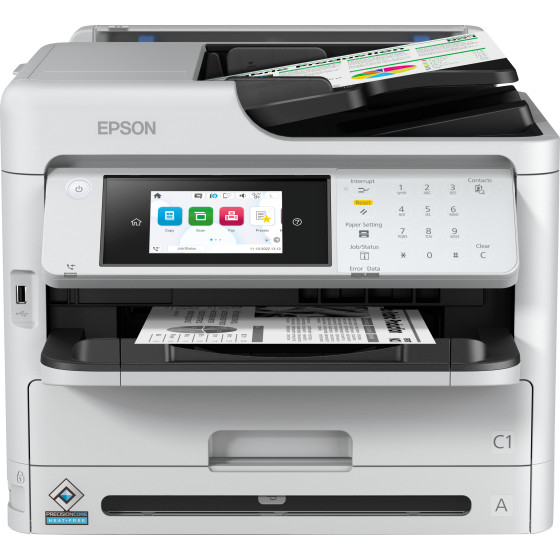 Imprimante multifonction Epson WorkForce Pro WF-M5899DWF – professionnelle monochrome (C11CK76402)