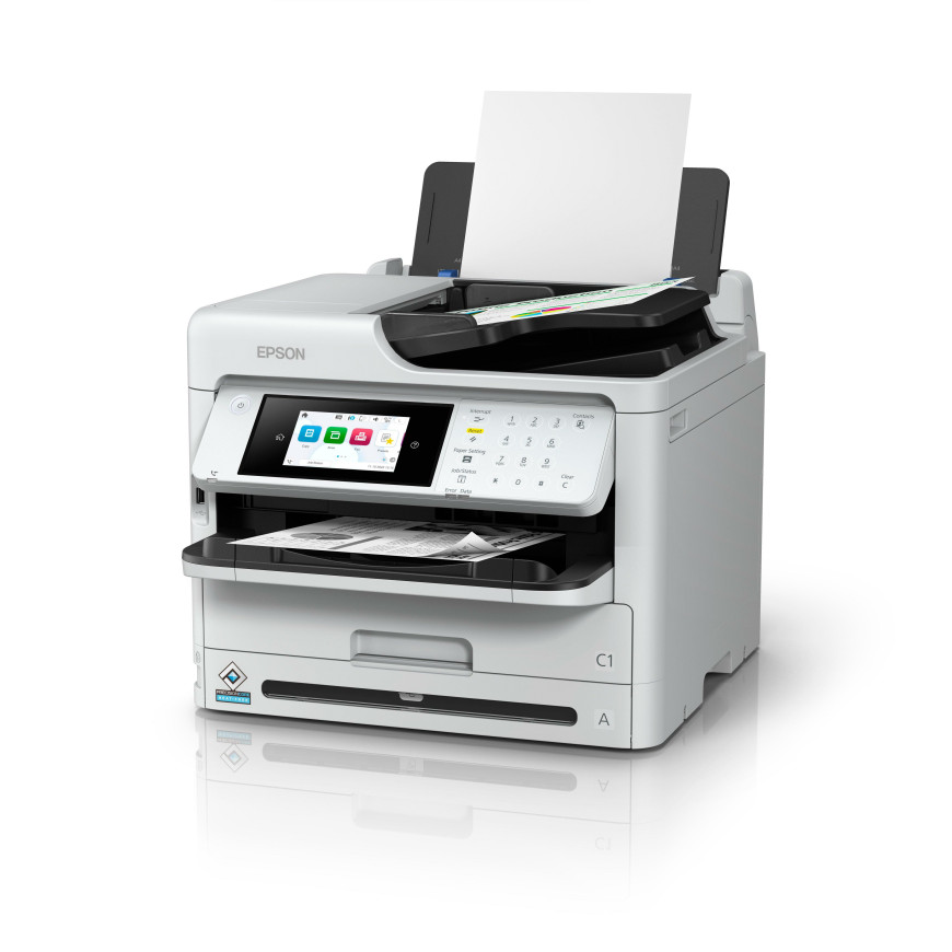 Imprimante multifonction Epson WorkForce Pro WF-M5899DWF – professionnelle monochrome (C11CK76402)
