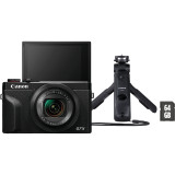 Kit de vlogging Canon Premium PowerShot G7 X Mark III, noir