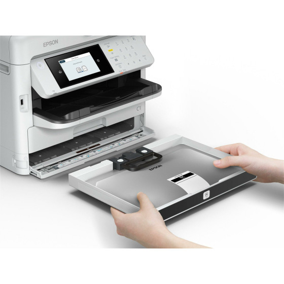 Imprimante multifonction Epson WorkForce Pro WF-M5899DWF – professionnelle monochrome (C11CK76402)