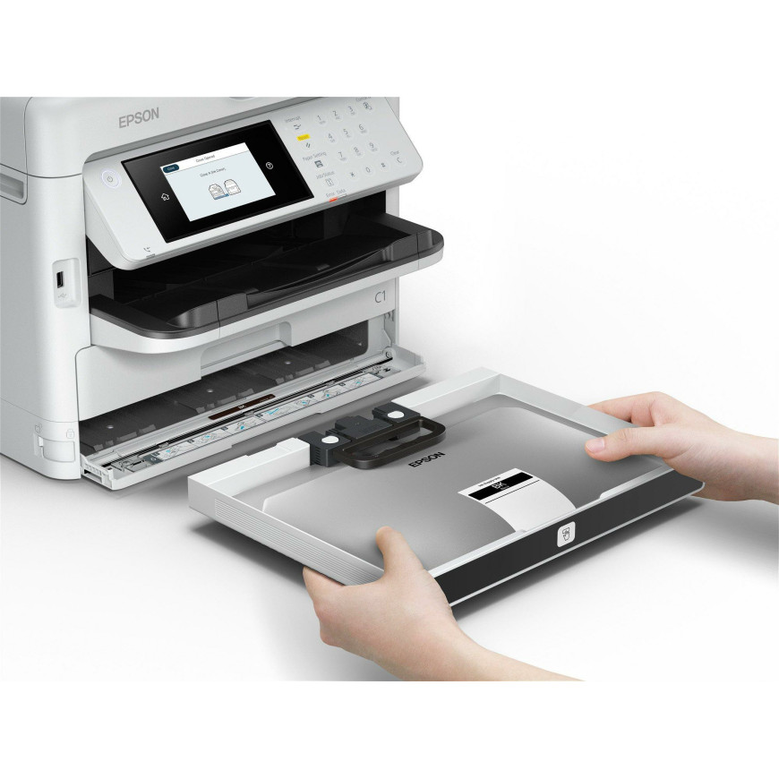 Imprimante multifonction Epson WorkForce Pro WF-M5899DWF – professionnelle monochrome (C11CK76402)