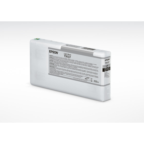 Cartouche d'encre Epson T9137 – noire légère (200ml) (C13T913700)