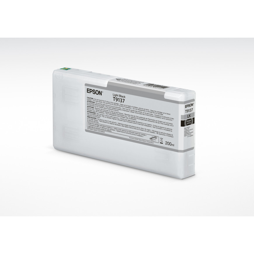 Cartouche d'encre Epson T9137 – noire légère (200ml) (C13T913700)