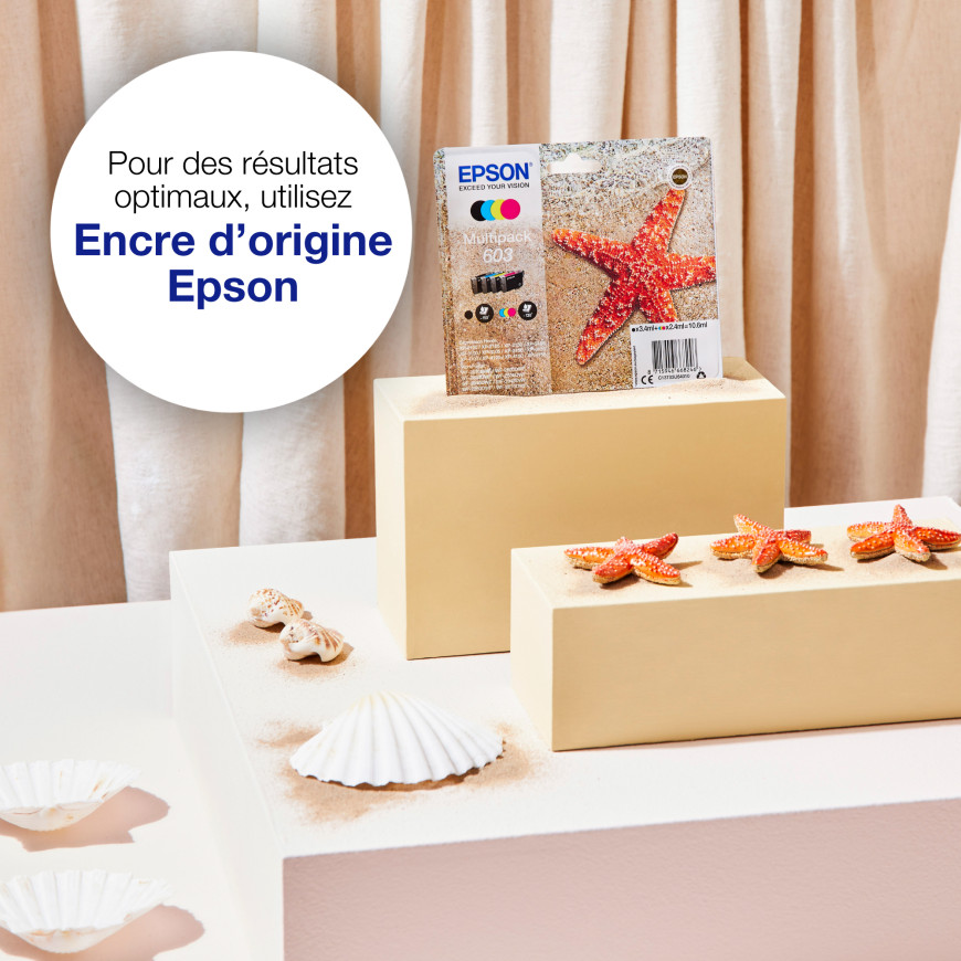 Epson 603 Magenta – Encre individuelle haute capacité (C13T03U34020)