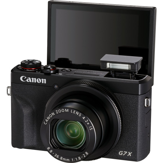 Kit de vlogging Canon Premium PowerShot G7 X Mark III, noir