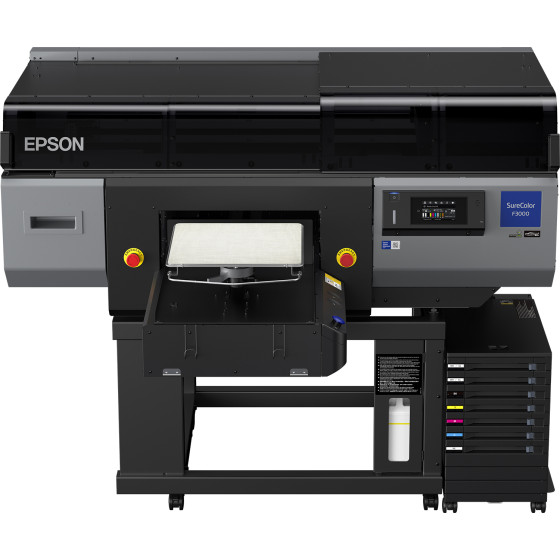Imprimante Epson SureColor SC-F3000 – directe sur textile DTG (C11CH74301A0)