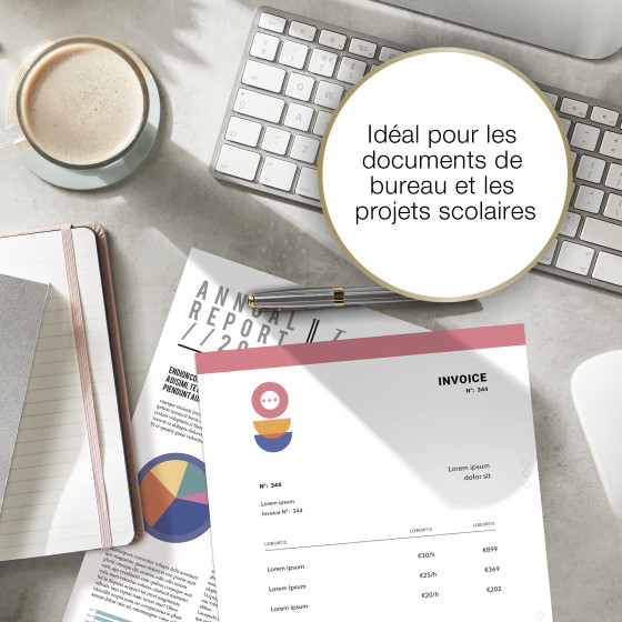 Epson Papier professionnel A4 Jet d’Encre 80 g/m2, 500 feuilles (C13S450075)