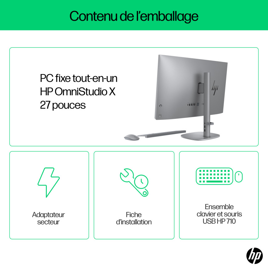 PC tout-en-un HP OmniStudio X 27-cs0002nf