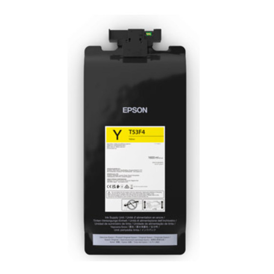 Epson P-Series Yellow IIPS Ink 1600ml – Encre professionnelle pour impression de qualité (C13T53F400)
