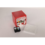Coffret Canon Photo Cube incluant les cartouches d'encre PG-560 et CL-561 et du papier photo glacé Extra II PP-201 13 × 13 cm (4