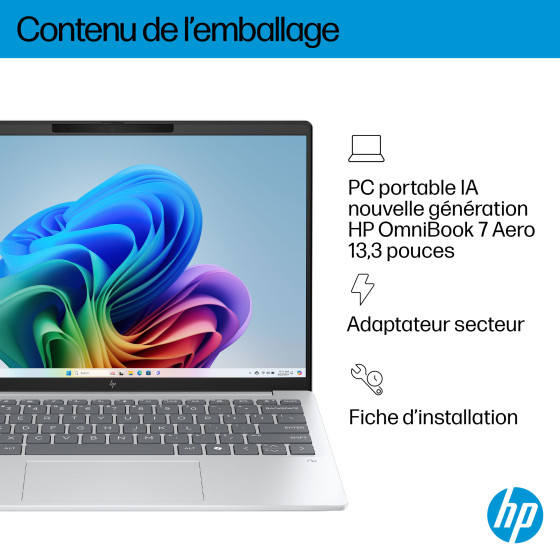 PC portable IA HP OmniBook 7 Aero 13-bg1023nf