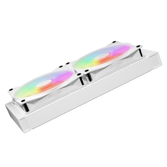 be quiet! Light Wings LX 140 mm PWM High Speed Triple Pack - Blanc