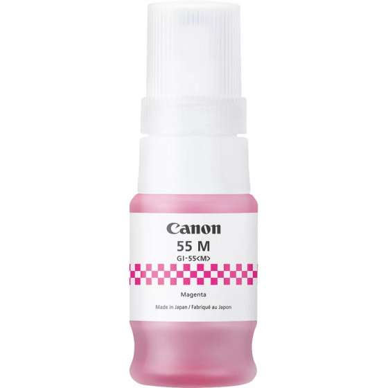 Bouteille d'encre magenta Canon GI-55M