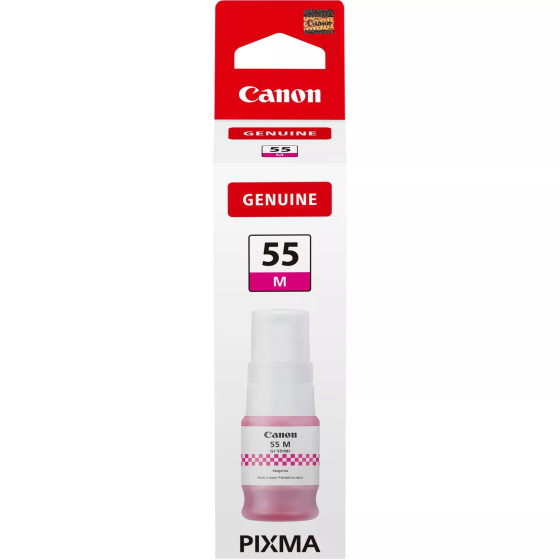 Bouteille d'encre magenta Canon GI-55M