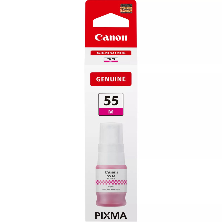 Bouteille d'encre magenta Canon GI-55M