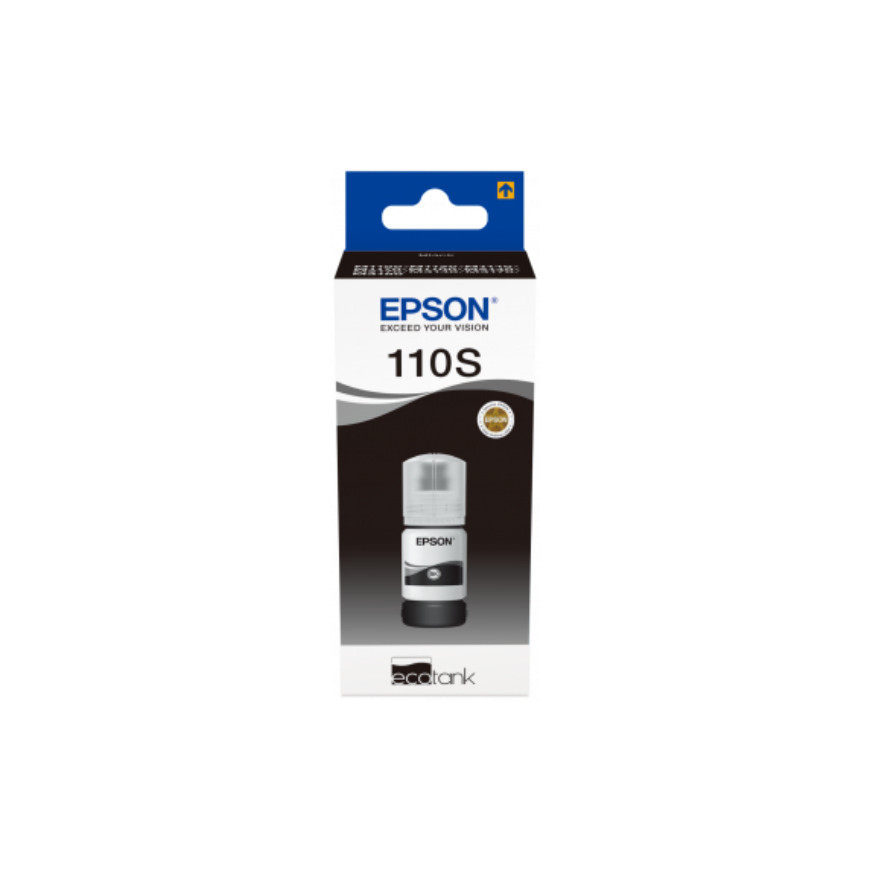 Bouteille d'encre Epson 110S EcoTank – noire à pigment (C13T01L14A)