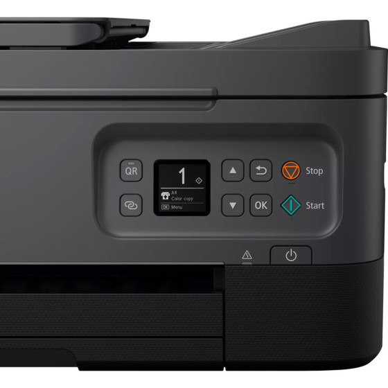 Imprimante photo jet d'encre couleur 3-en-1 sans fil Canon PIXMA TS7450i, noire