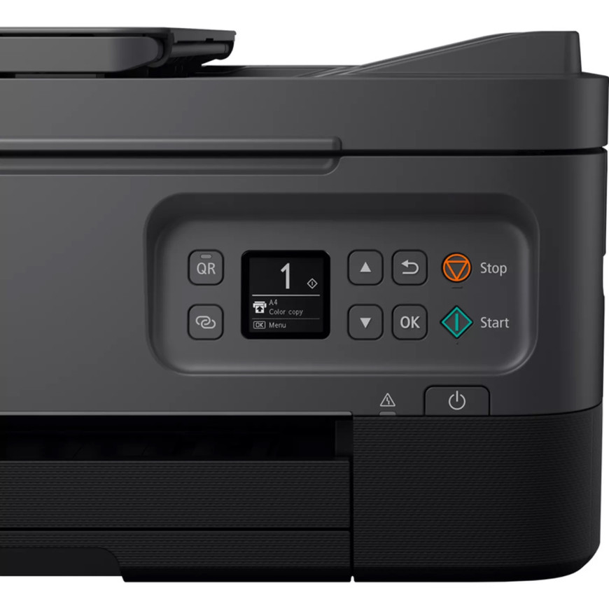 Imprimante photo jet d'encre couleur 3-en-1 sans fil Canon PIXMA TS7450i, noire