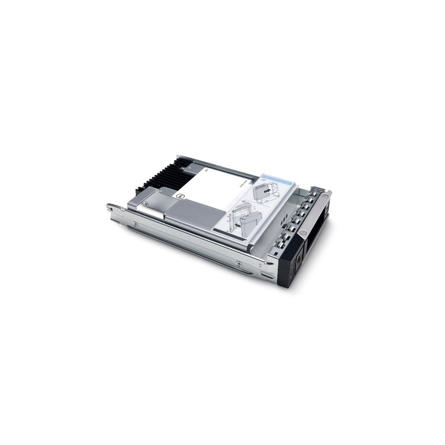 Dell 1.92To SSD SAS 24Gbit/s ISE RE 512e 2.5pouces dans 3.5pouces Support Hybride 1WPD