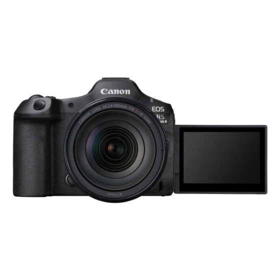 Appareil photo hybride Canon EOS R5 Mark II et objectif RF 24-105mm F4L IS USM