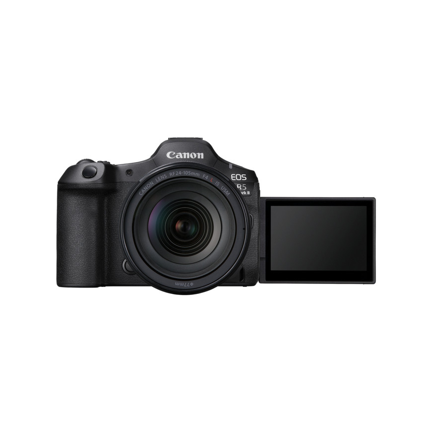 Appareil photo hybride Canon EOS R5 Mark II et objectif RF 24-105mm F4L IS USM